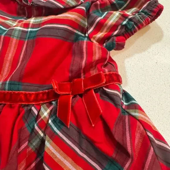 Carter’s 3M Baby Girl Plaid Dress Bundle - Set of 2 - Picture 3 of 8